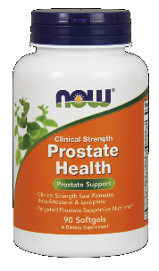 Prostate Health Clinical Strength (90 softgels) NOW Foods